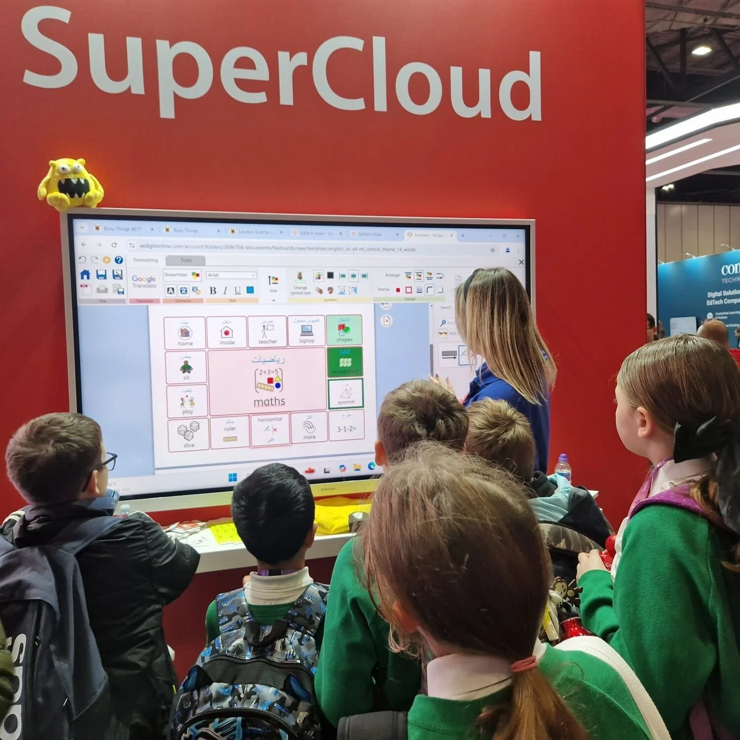 EdV team at an education event