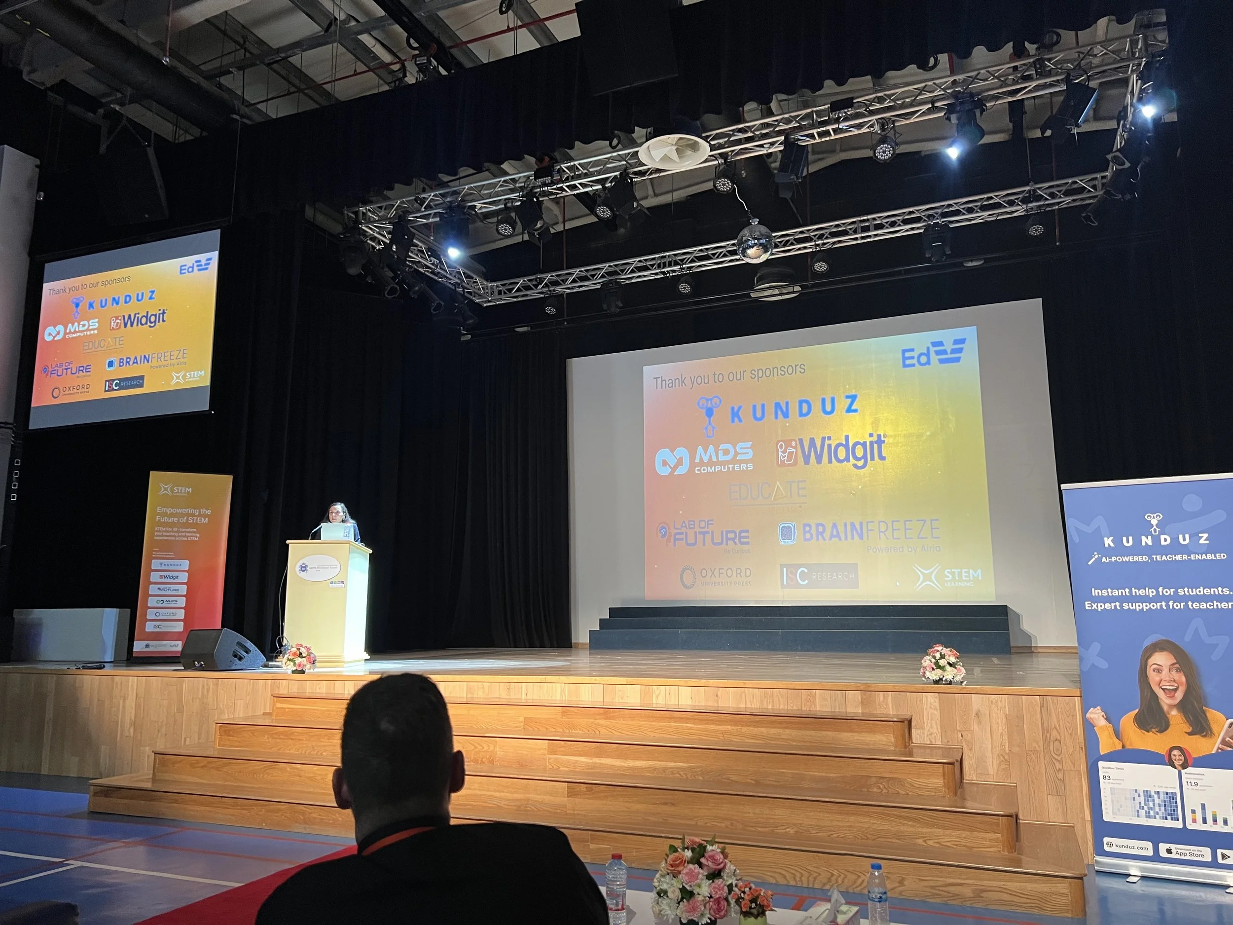 Conference audience at STEMforAll 2025