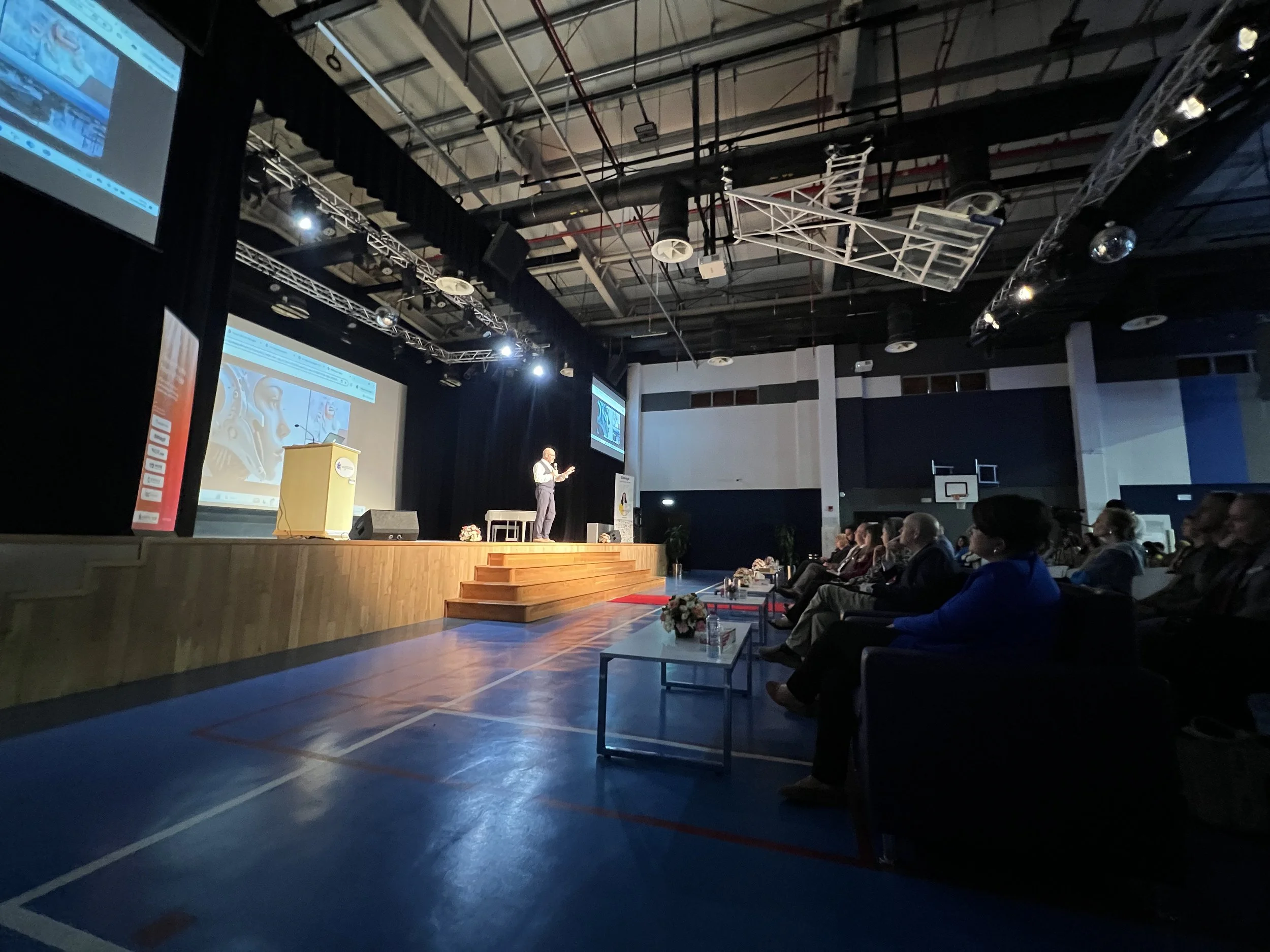 Educators in a workshop session at STEMforAll 2025